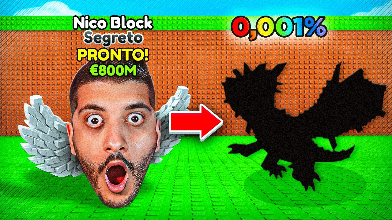 HO TROVATO il BRAINROT pi&ugrave; FORTE di SII UN BLOCCO!! ROBLOX ITA