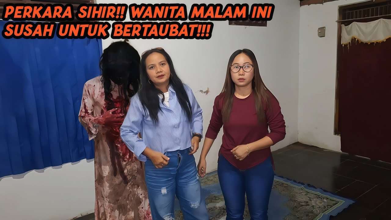 WANITA MALAM INI MENANGIS SUSAH UNTUK BERTAUBAT AKIBAT PASANG SIHIR DI TUBUHNYA!!