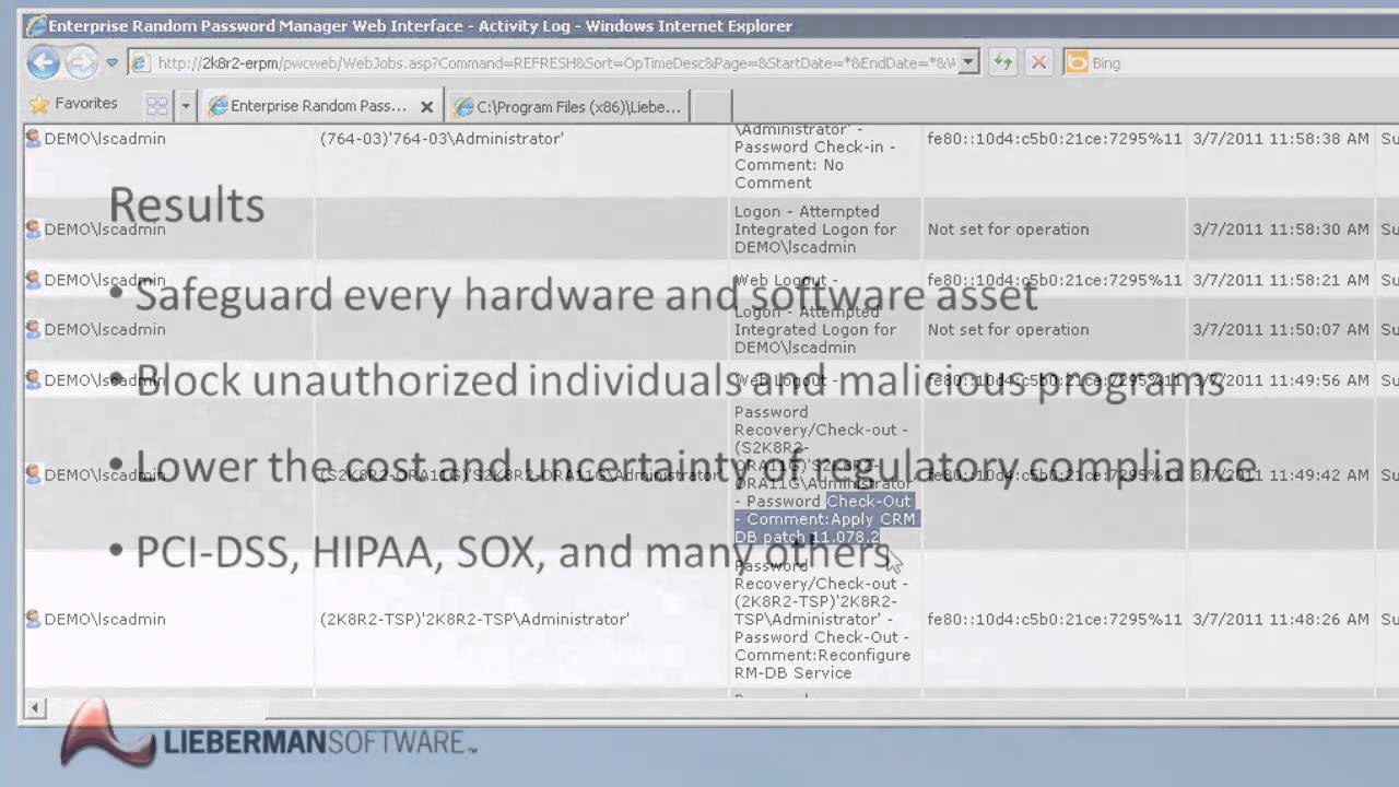 Enforce Password Security