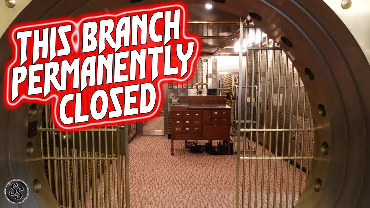 Exploring a 100 Year Old Closed BANK and its Vault!