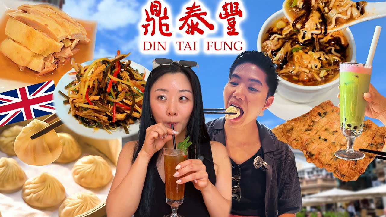Trying Din Tai Fung in London For The First Time 🇬🇧