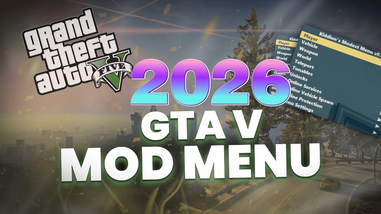 BEST GTA 5 Mod Menu PC 2026 🔥 Free Kiddions Cheat, Unlimited Money Hack & Online Mods (Undetected!)
