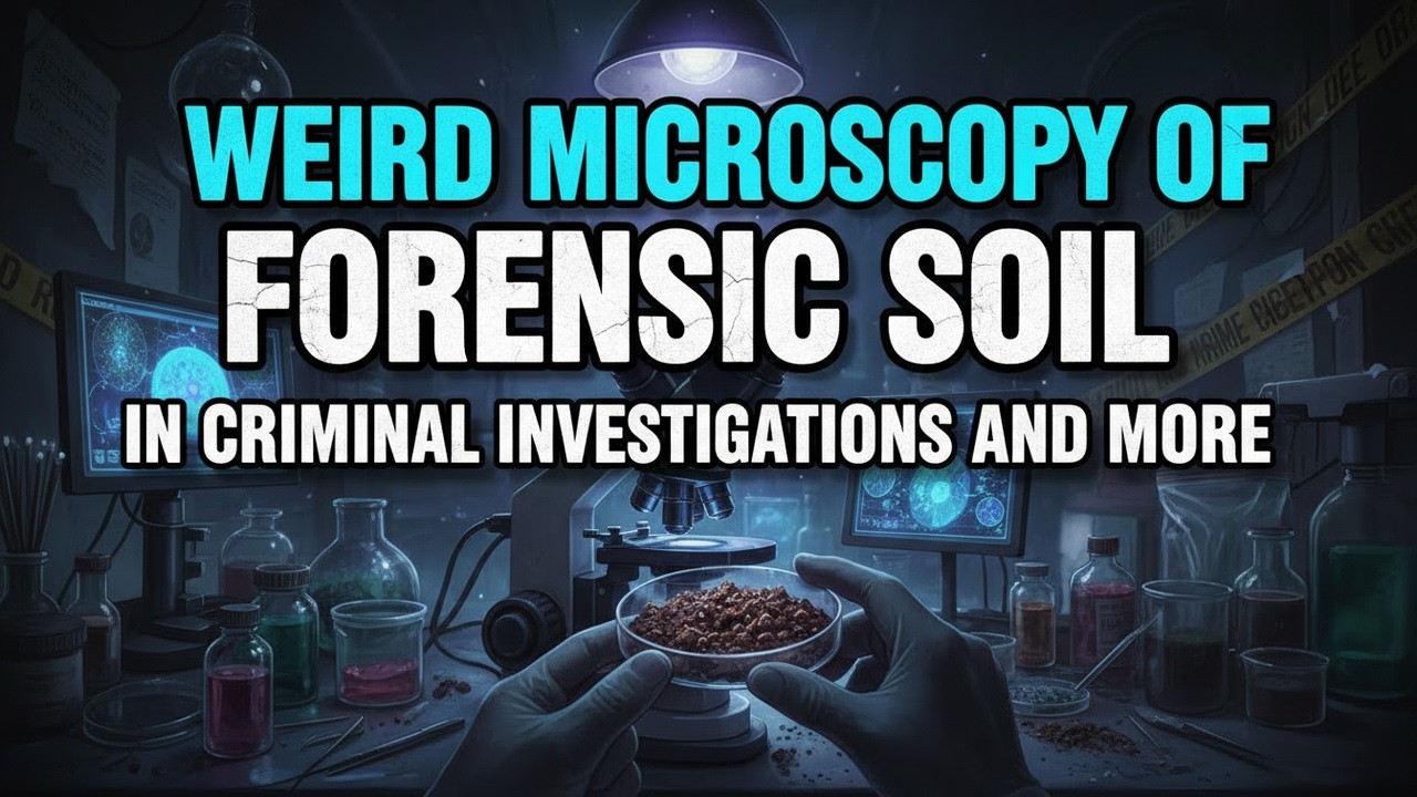 Boring Science For Sleep | WEIRD Microscopy of Forensic Soil in Criminal Investigations and more