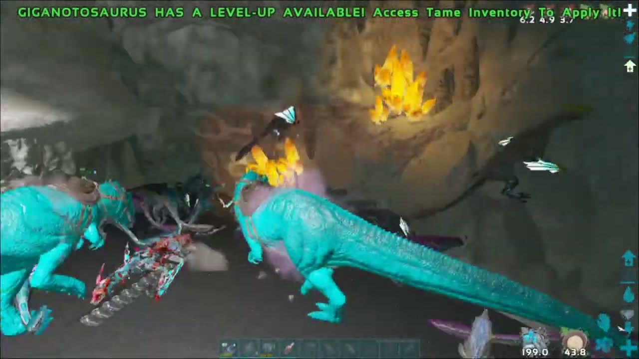 WIPING EZ UNDERWATER AND MEAT RUN | Level Up | ARK OFFICIAL SMALL TRIBES PC