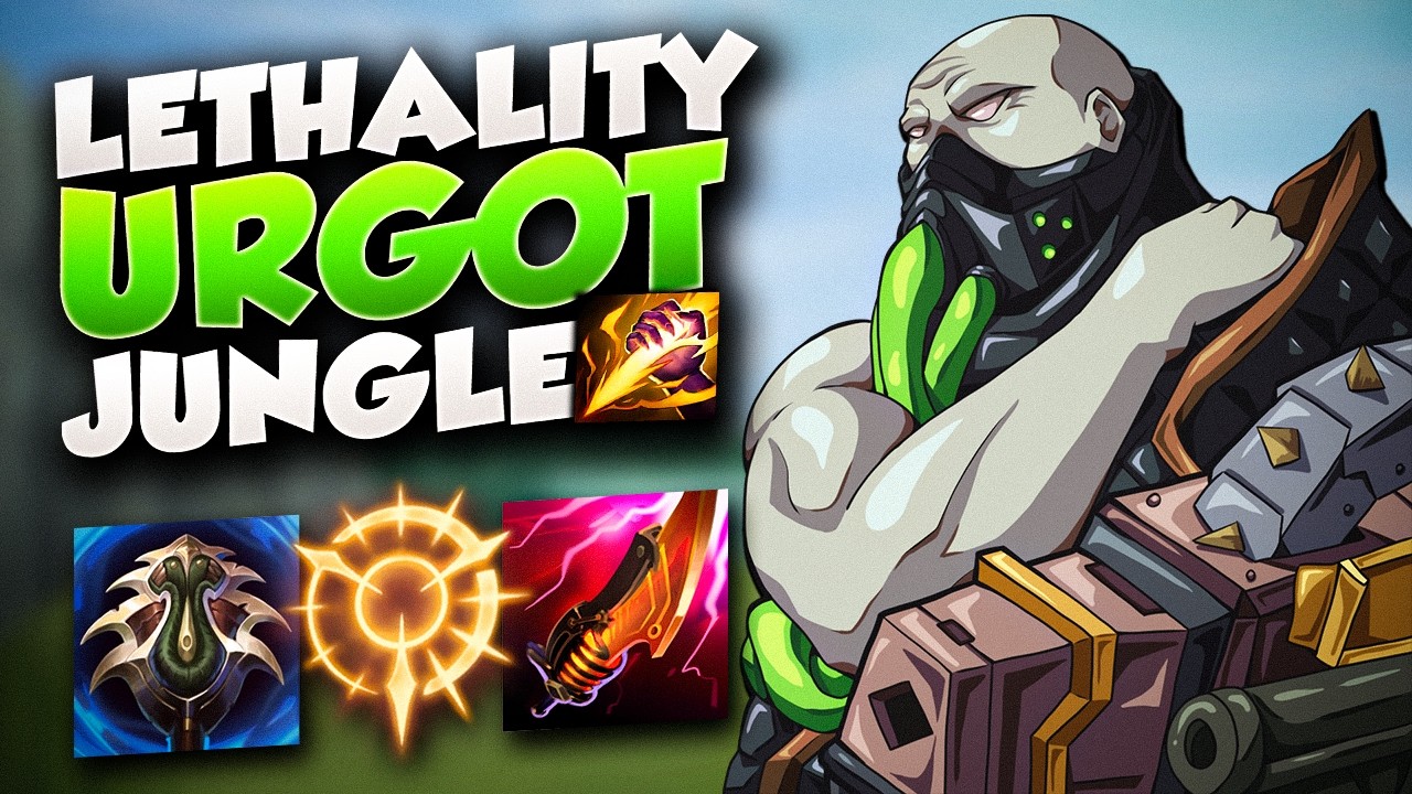 LETHALITY URGOT JUNGLE JUST GOT A LOT STRONGER THIS SEASON... *BUFFED CYCLOSWORD*