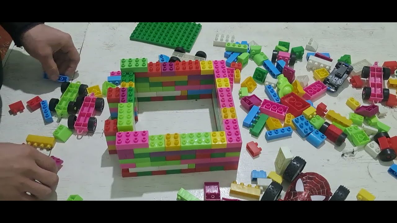 DIY HOUS CAR 🚗 ♥️ ASMR BUILDING 👷‍♂️ BLOCKS 
