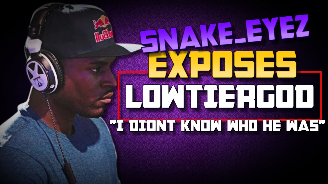 LOWTIERGOD - Snake Eyez Thoughts on Dale @Lowtiergod