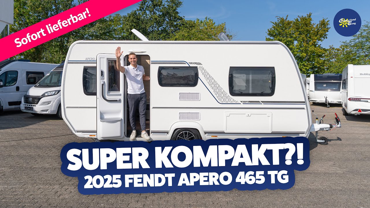 JETZT NEU!😍 2025 Fendt Apero 465 TG | Caravan | Test & Kaufberatung - Camperland Bong