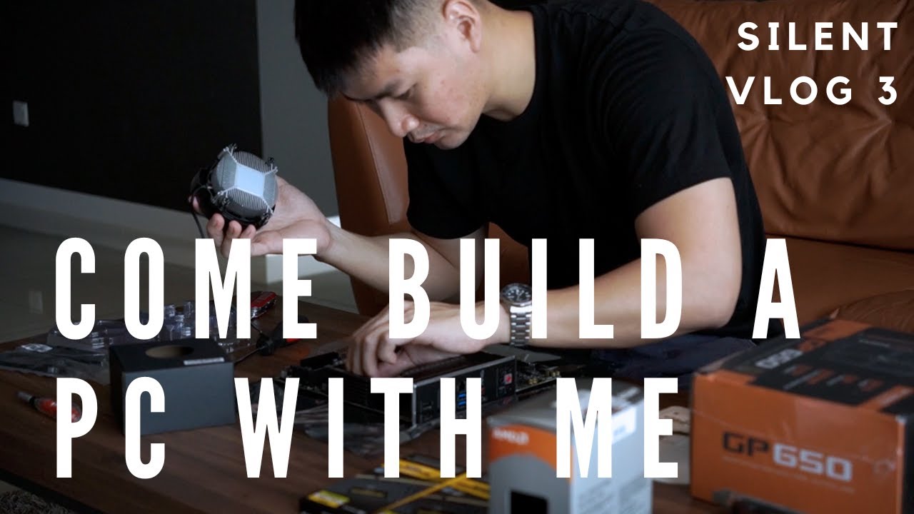 Come build a mini PC with me |  Silent Vlog 3