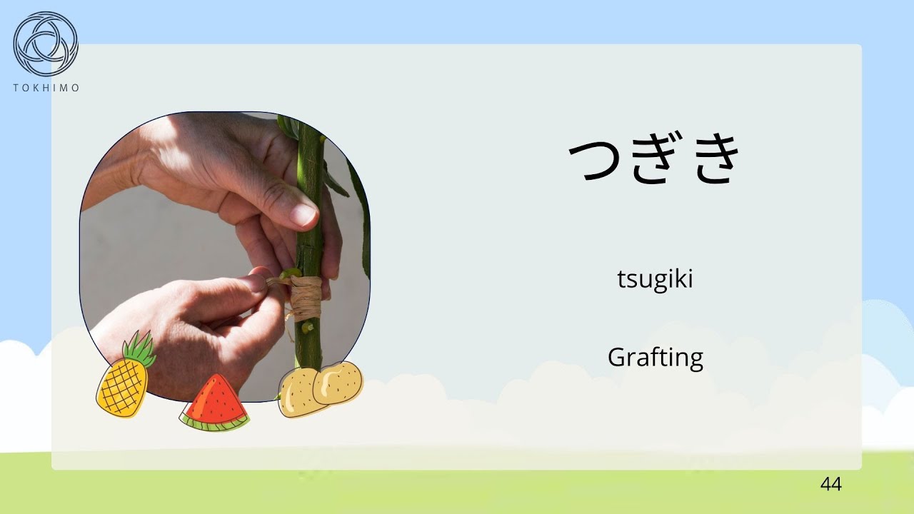 [Basic Level] Agriculture/Farming Japanese Vocabulary Part 1