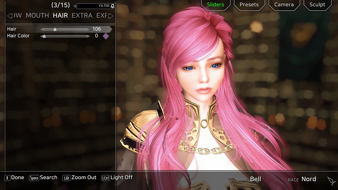 [SKYRIM SE] Best Hair Mod - SG Hair Pack