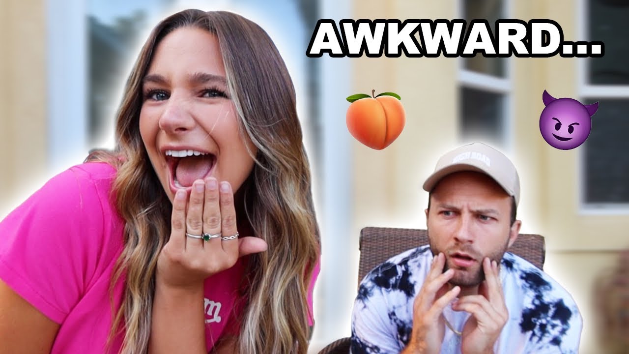 asking my BOY FRIENDS awkward questions...