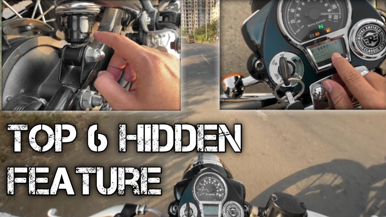 Top 6 Hidden Features Classic 350 New Model | Classic 350 Next Gen | 2023 | Features | akshbiker350