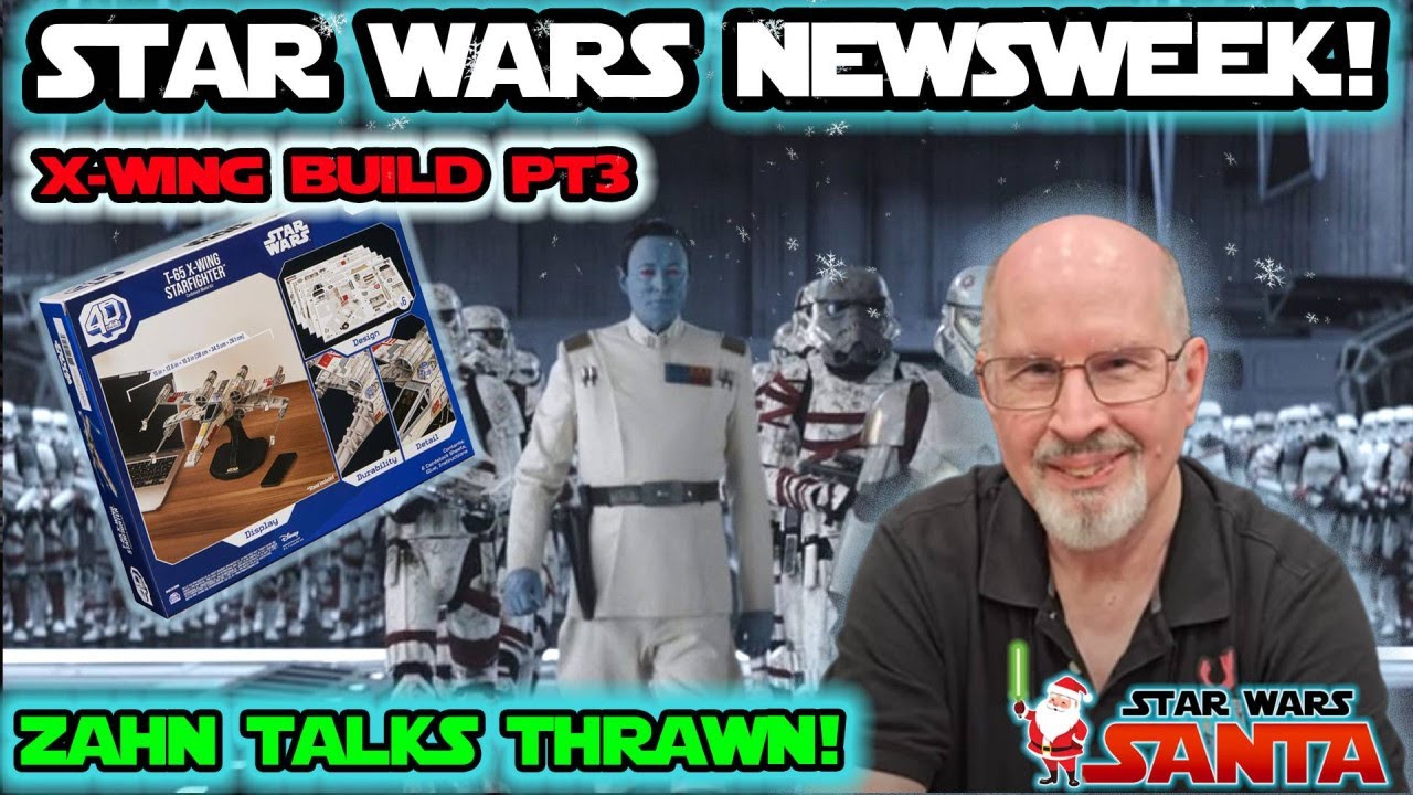 Star Wars NEWS Weekly Roundup! Zahn talks about the portrayal of Thrawn in live action