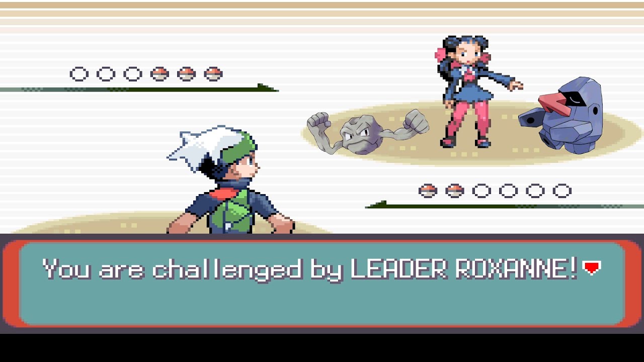 Pokemon Contemporary Emerald - Gym Leader Roxanne