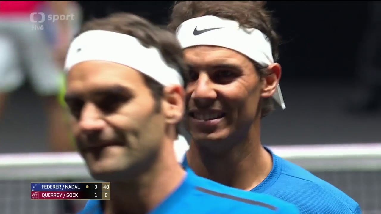 Federer and Nadal Play Together for the First Time in Laver Cup Full Match