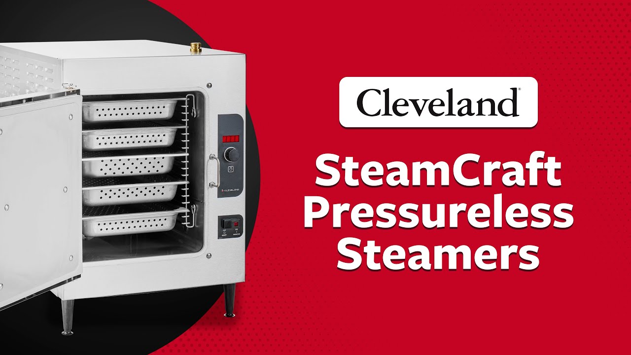 Cleveland SteamCraft Pressureless Steamers