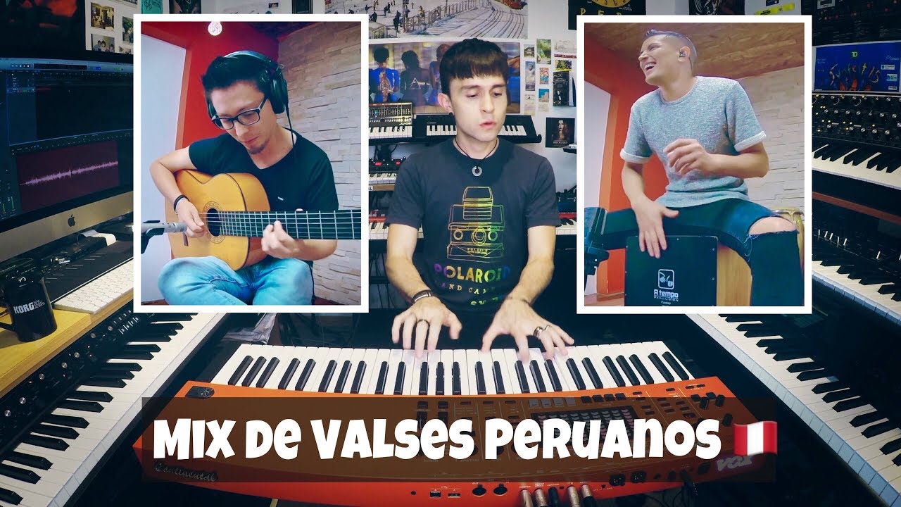 MIX DE VALSES PERUANOS (Instrumental) - Kokiman Romero, Moisés Oblitas y Baqueta