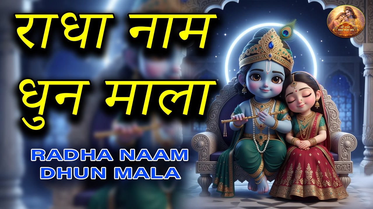 अखंड श्री राधा नाम जप 11000 Baar Shri Radha Naam Jaap 11000 Times Radha Naam Dhun | #radhanaamjap