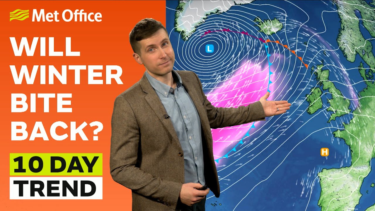 10 Day Trend 14/02/2024 &ndash; A messy outlook with some changeable weather - Met Office Weather Forecast