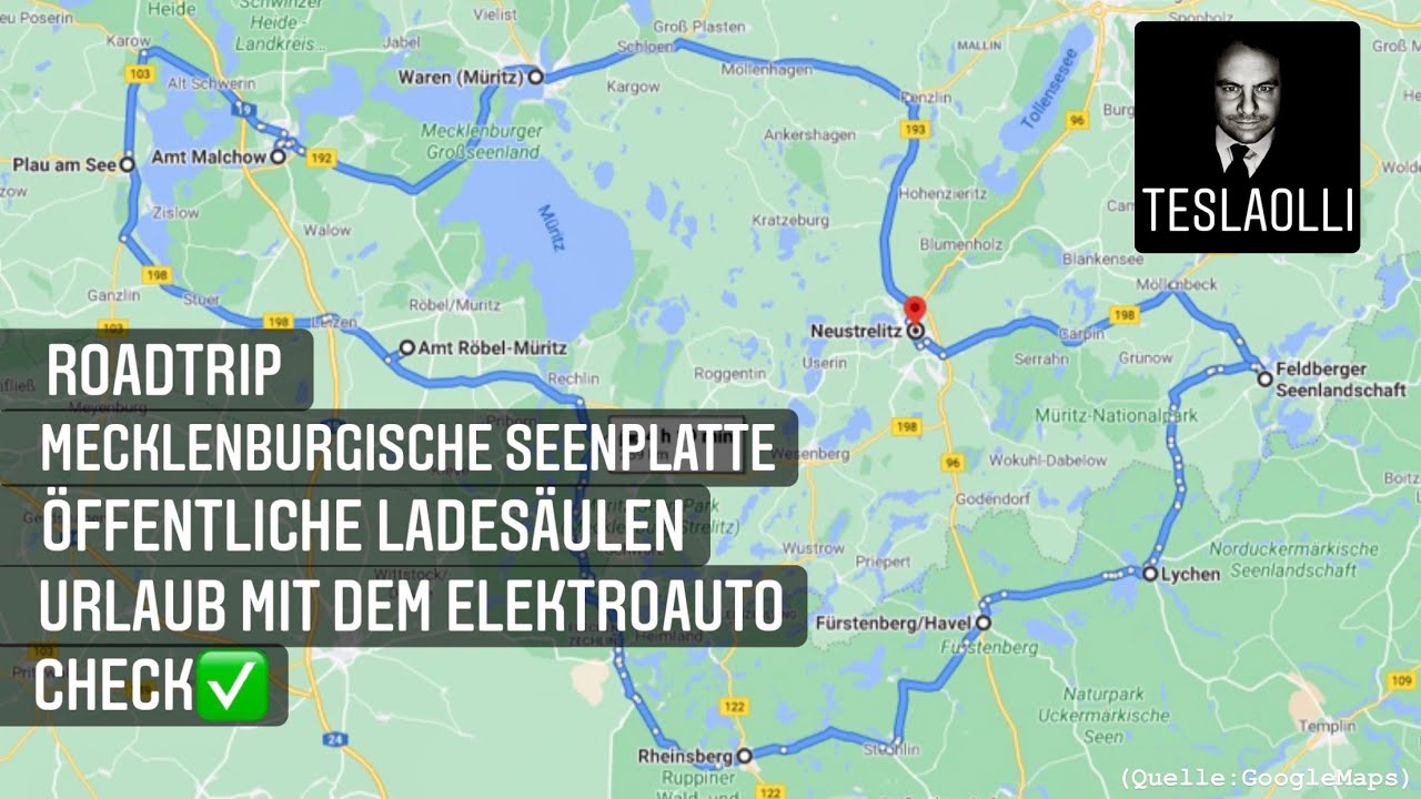 Roadtrip - ist Urlaub mit dem Elektroauto aktuell in der Mecklenburgischen Seenplatte möglich?
