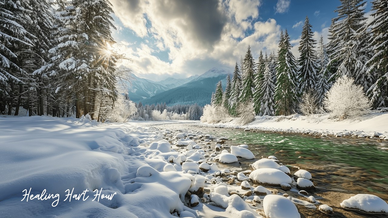 Исцеляющая зимняя музыка ❄️ Красивая музыка для покоя, снятия стресса и глубокого сна