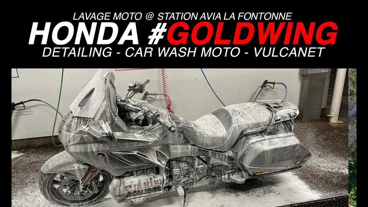 Detailing Goldwing : comment laver sa moto