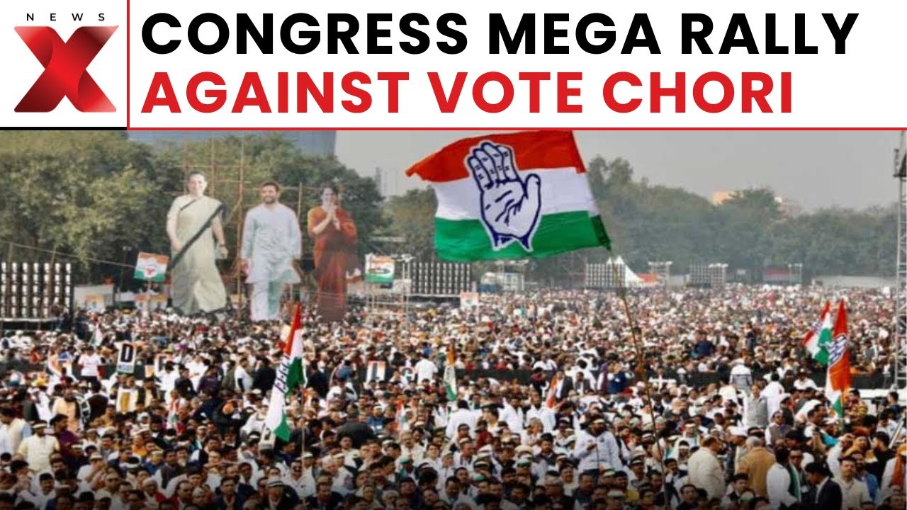 D.K. Shivakumar Reacts:  Congress Plans Mega Rally in Delhi Against &lsquo;Vote Chori&rsquo; | NewsX