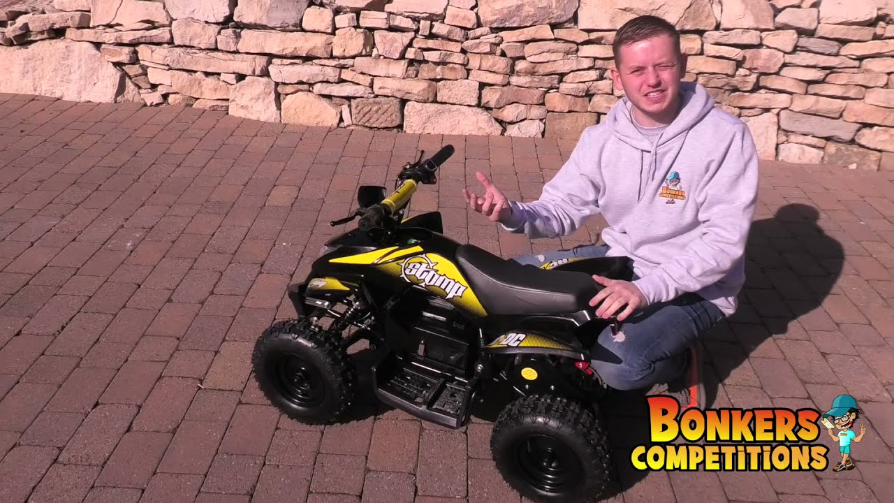 Stomp 800w Electric Quad Bike