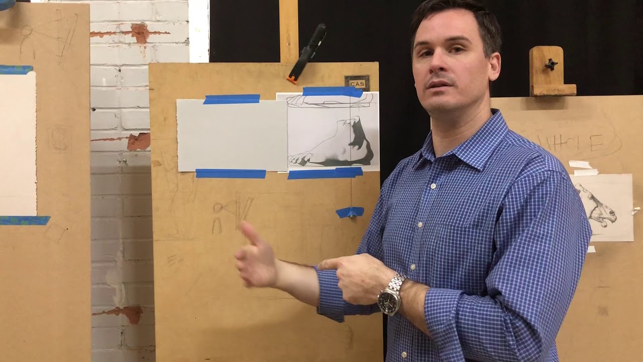How to set up a Bargue Drawing - Part I