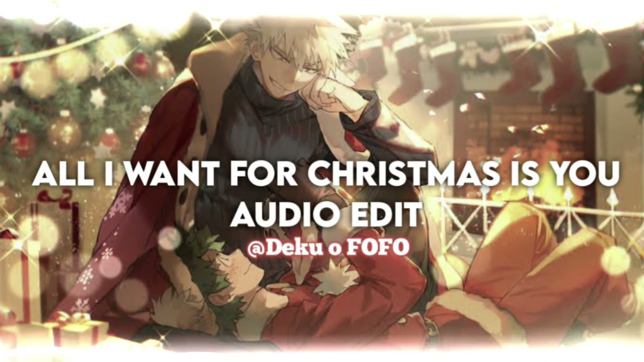 All I Want for Christmas Is You - Mariah Carey (𝙴𝚍𝚒𝚝 𝙰𝚞𝚍𝚒𝚘)