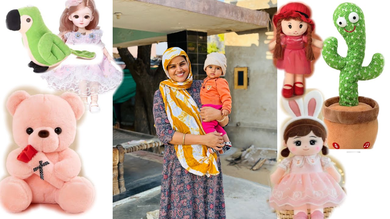 Sanvi नए खिलौने देख कर खुश हो गई 😍