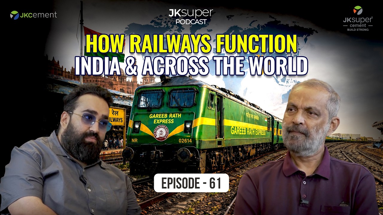 Innovation in Motion | Mr. Sudhanshu Mani, Rail Consultant | Jk Super Podcast | Episode 61
