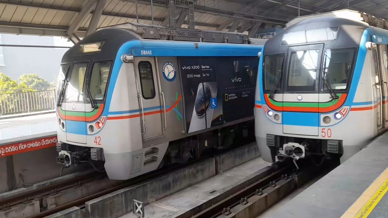 hyderabad metro train smart city metro