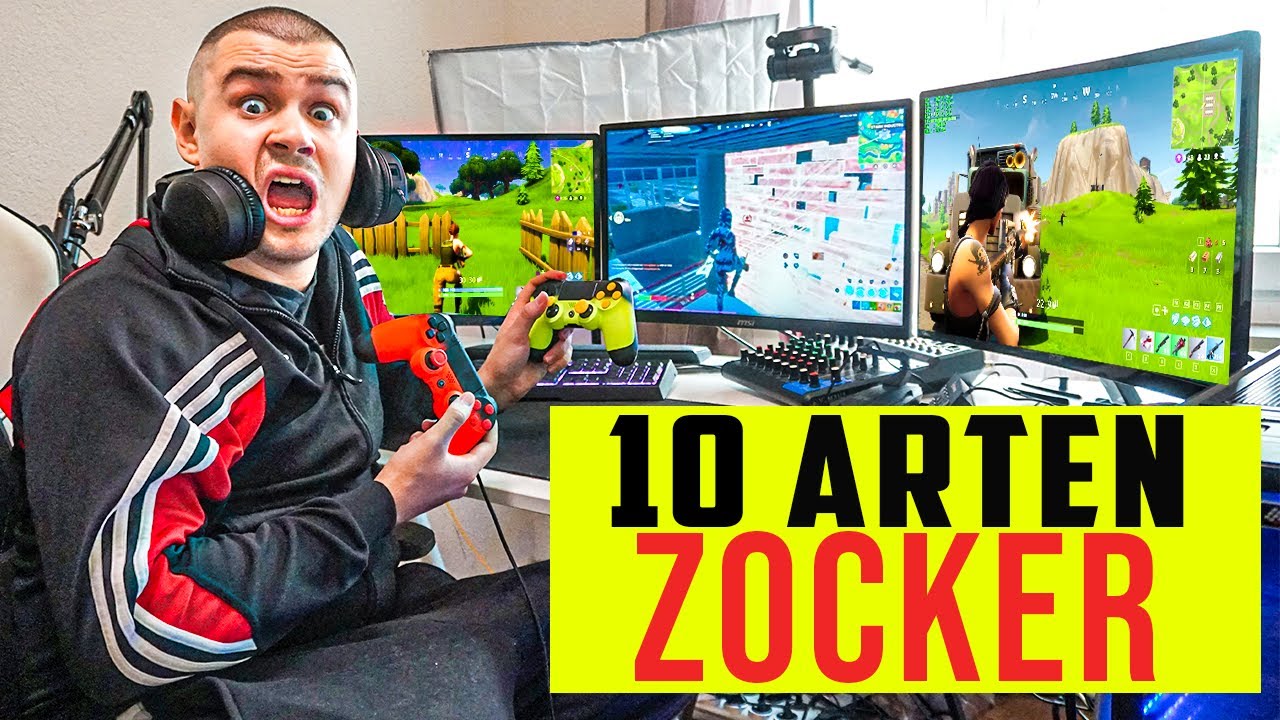 10 Arten von ZOCKERN