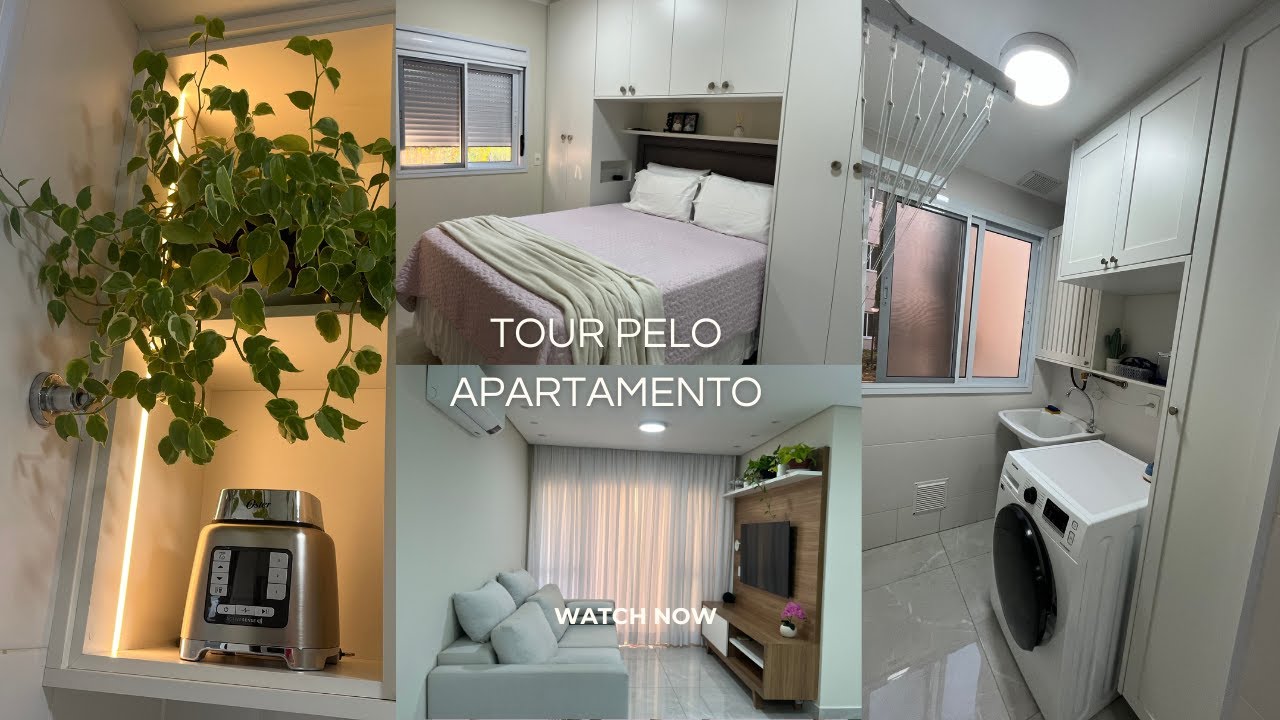 Tour pelo meu apartamento