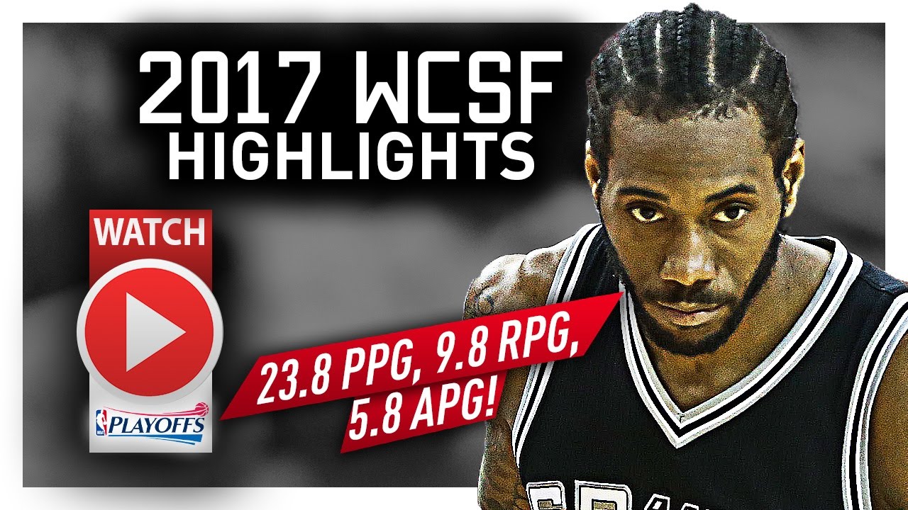Kawhi Leonard WCSF Offense Highlights VS Rockets 2017 Playoffs - KaWOW MODE!