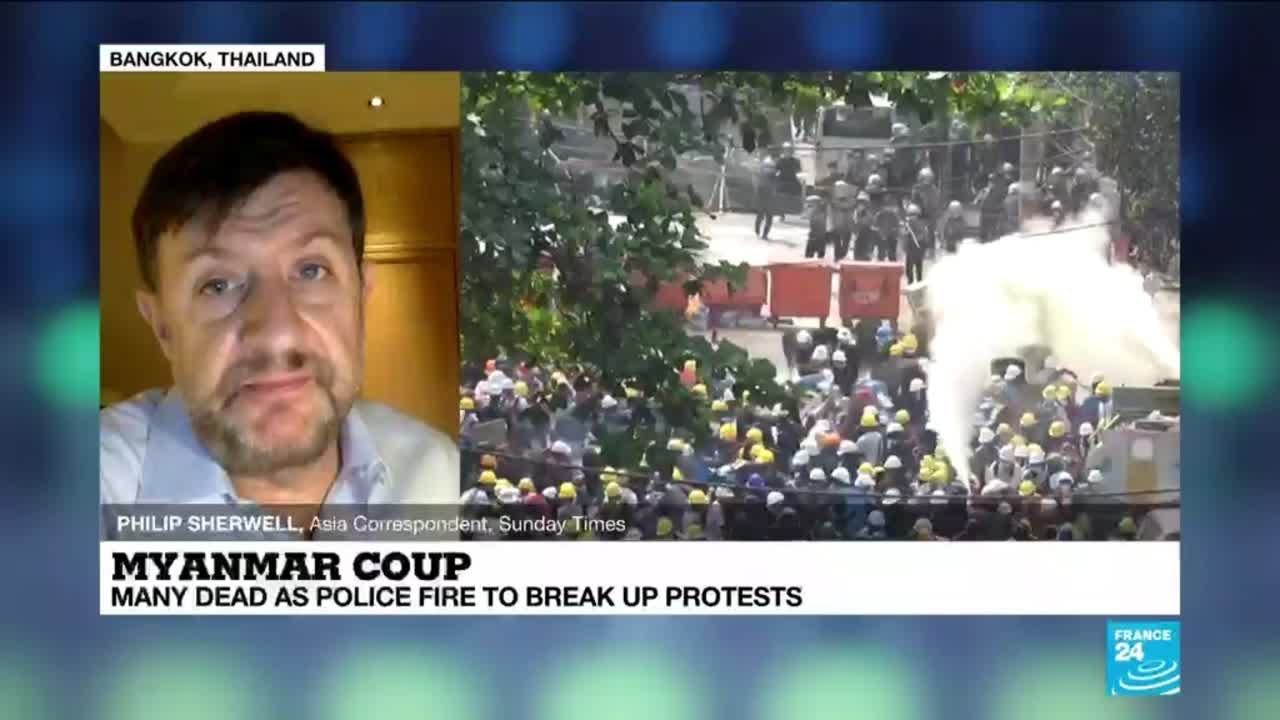 Myanmar coup: Many dead as police fire to break up protests