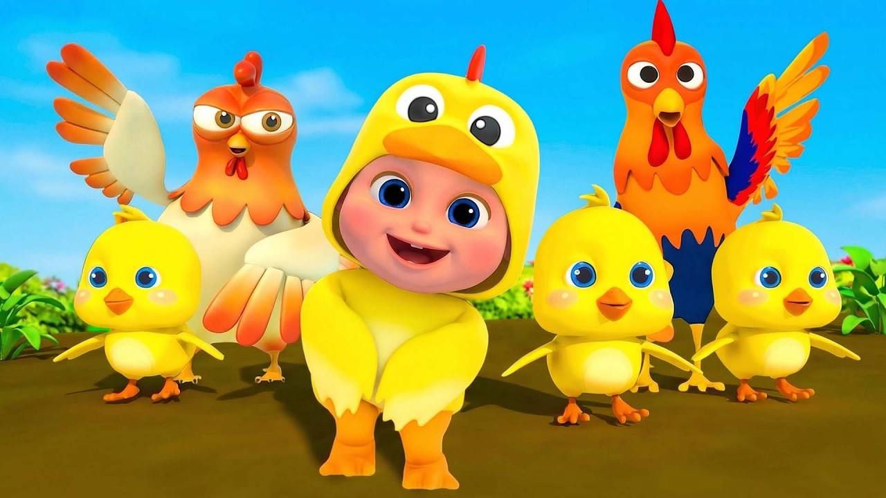 Đàn Gà Trong Sân - Gà Chưa Biết Gáy Là Con Gà Con - Top 10 Bài Hát Liên Khúc Nhạc Thiếu Nhi Hay Nhất