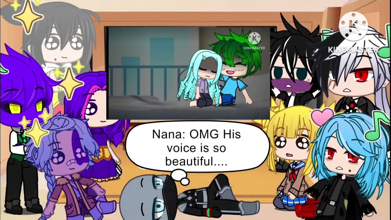 LOV Ft.Oboro,Lady Nagant,Nanareact to Shooting Stars Song(Gacha Club(MHA/BNHA(My Au(React(Reload)