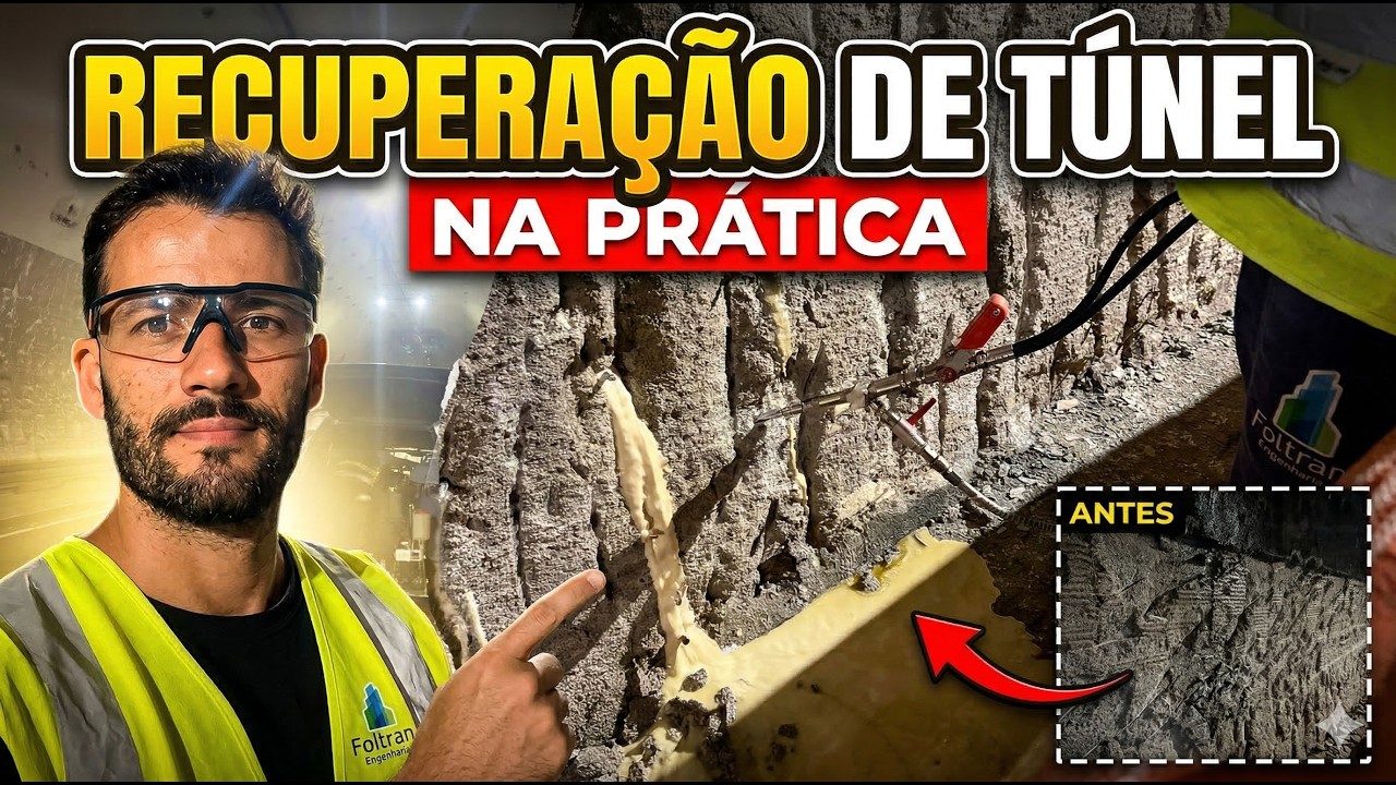 Como Recuperar um Túnel com Injeção de Resina