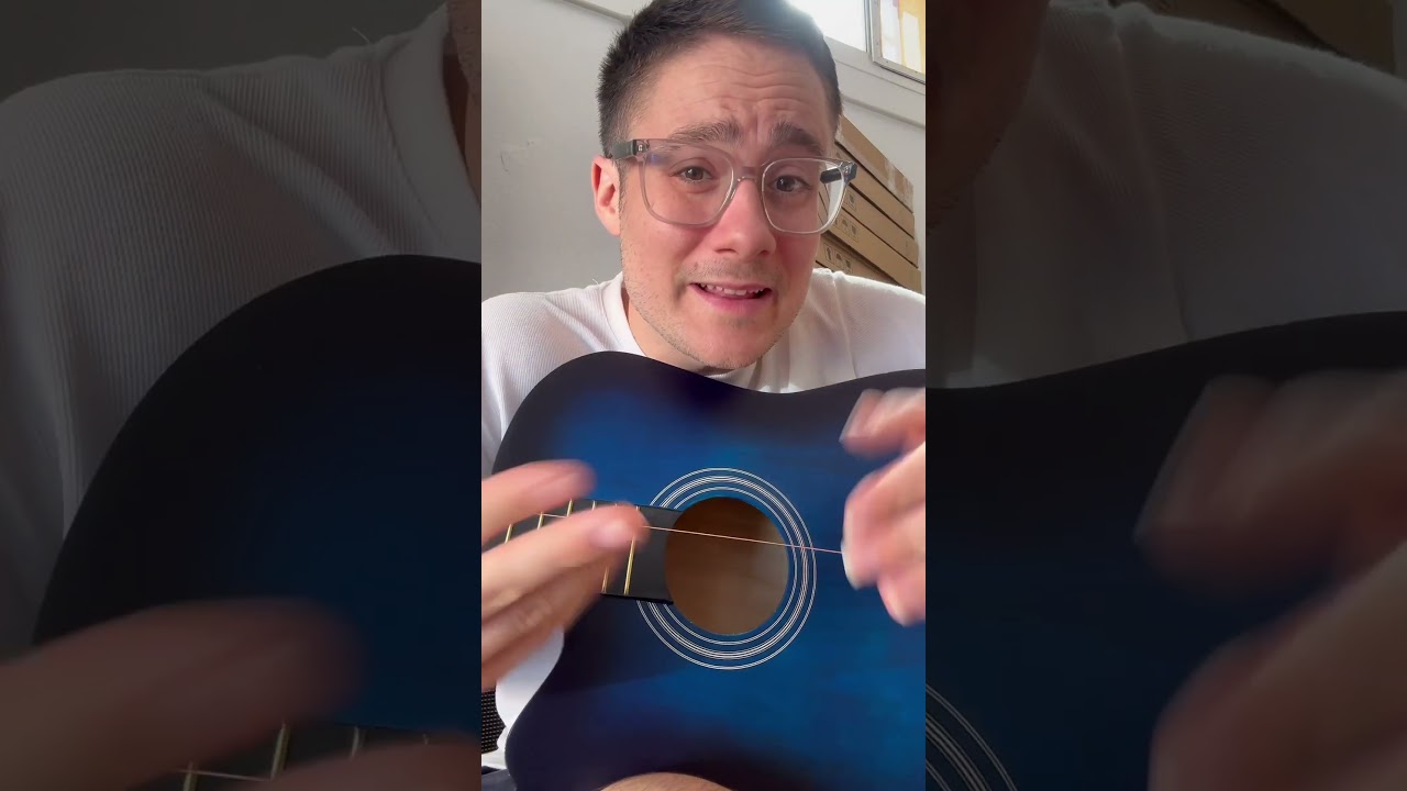 Lo m&aacute;s &eacute;pico que puedes tocar con 1 cuerda en la guitarra