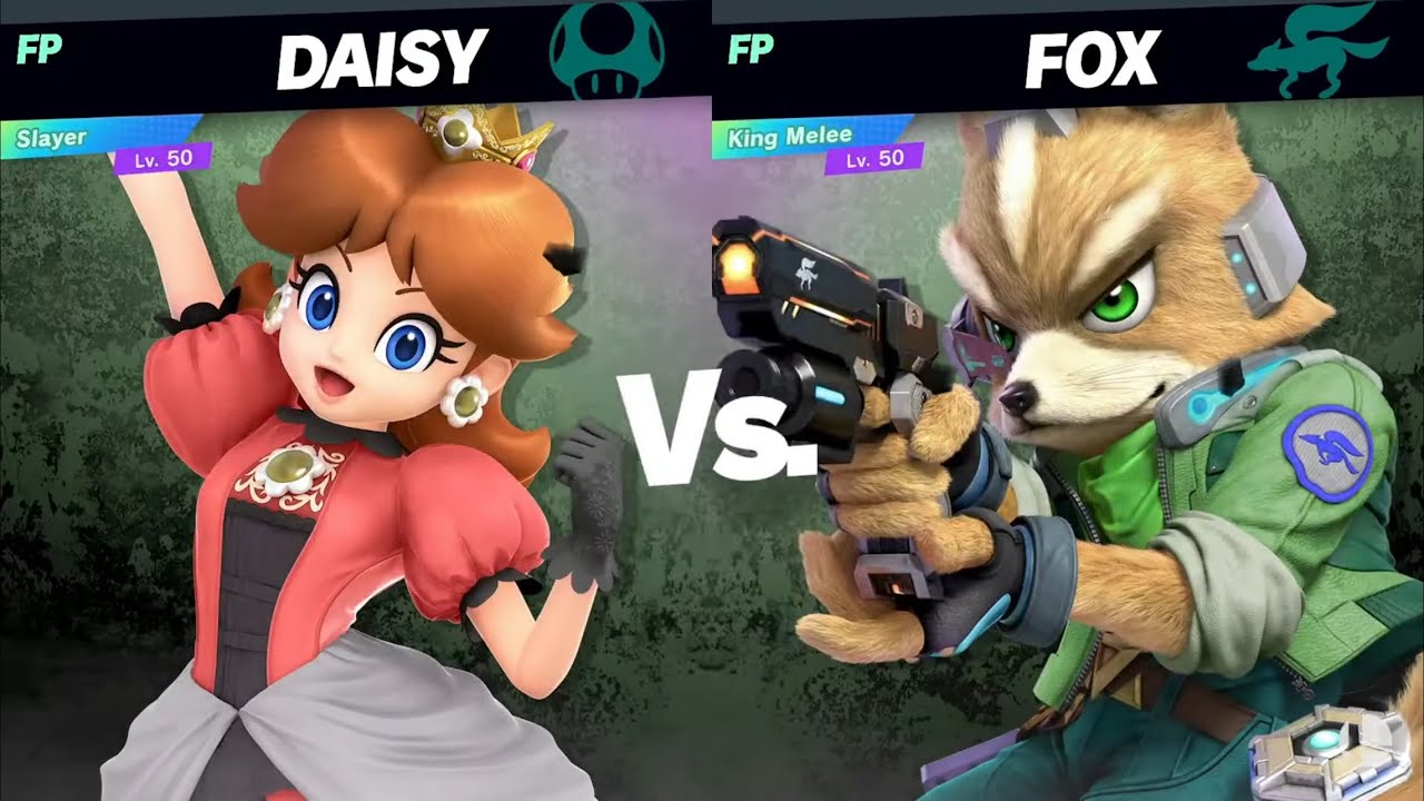 Amiibo Battles: Daisy vs Fox (Slayer vs King Melee)