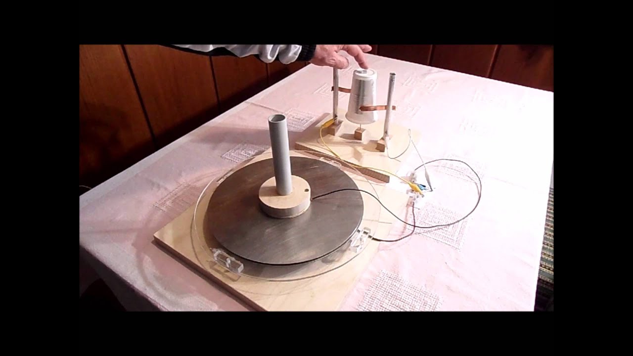 Modified Electrophorus Drives Electrotstatic Motor