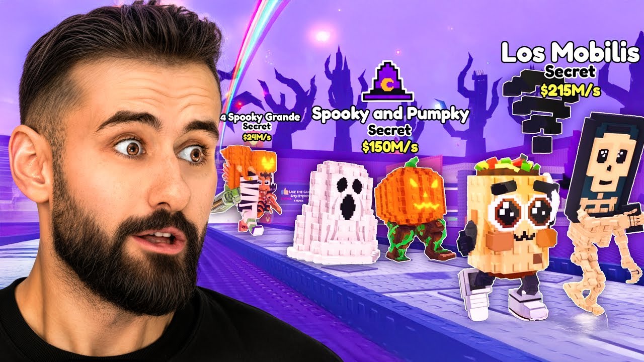 ΕΚΛΕΨΑ ΤΑ ΝΕΑ HALLOWEEN BRAINROT ΣΤΟ STEAL A BRAINROT