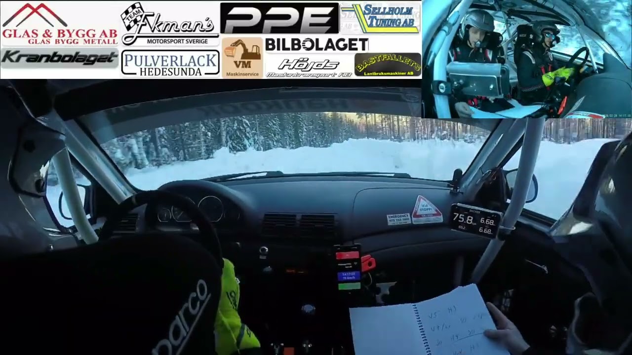 Flatout Sweden Rally Östersund 2026 SS5