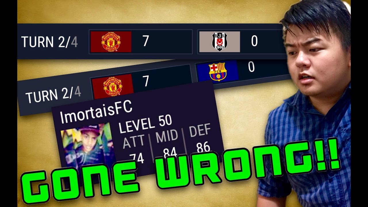 FIFA 17 MOBILE IOS / ANDROID WKH AGAINST WORLD NO.1 GONE WRONG!!