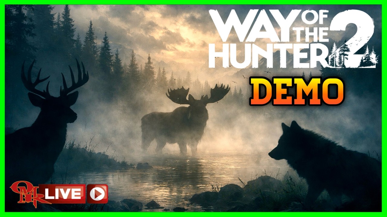 🏮OMR LIVE!🏮 | First Steps Into the Wild | Way of the Hunter 2 Demo