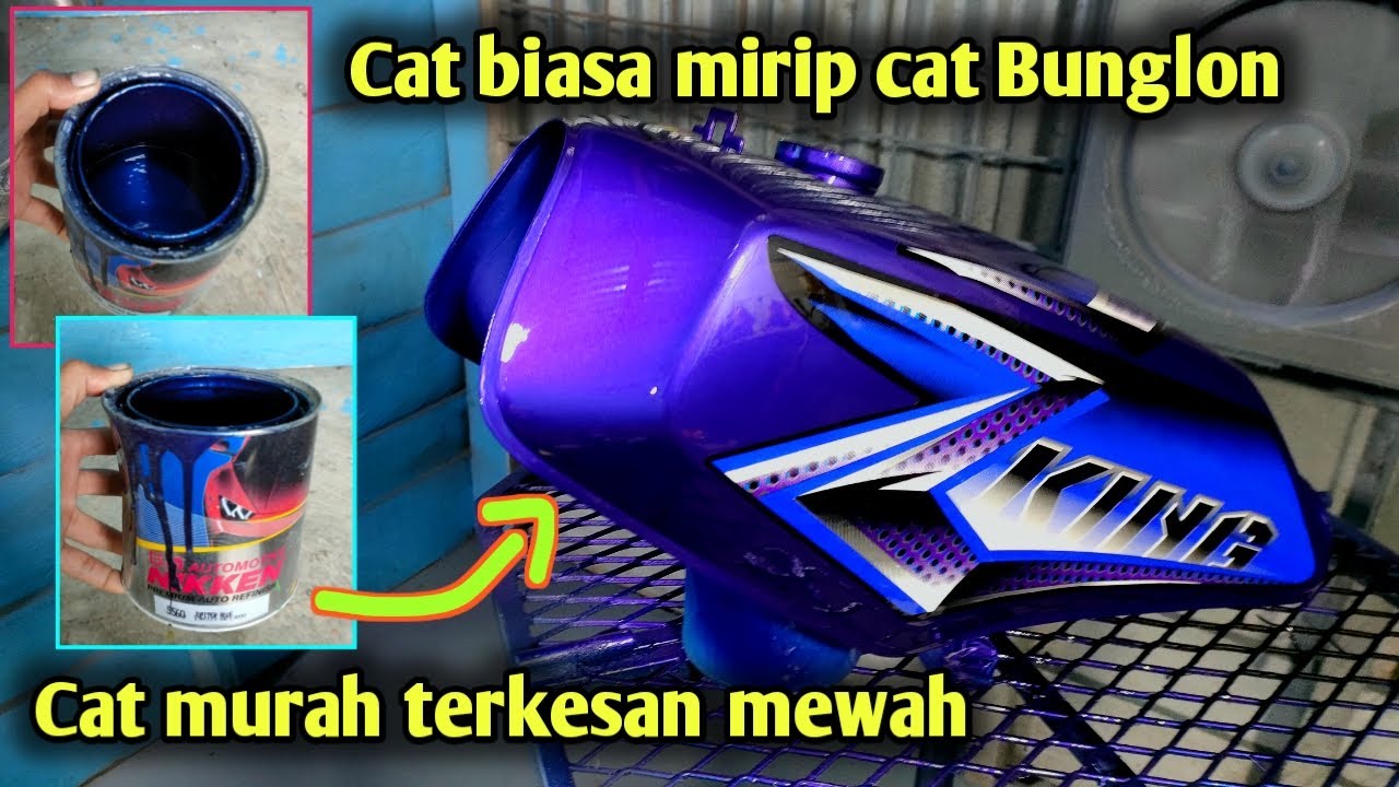Cat murah jadi mewah‼️warna biasa berubah seperti bunglon.