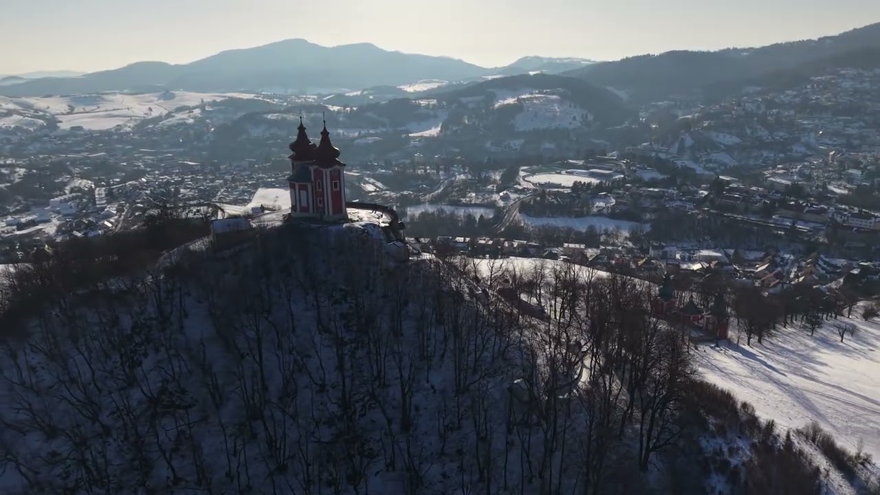Kalvária Banská Štiavnica v zime